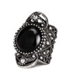 Black Stone ring